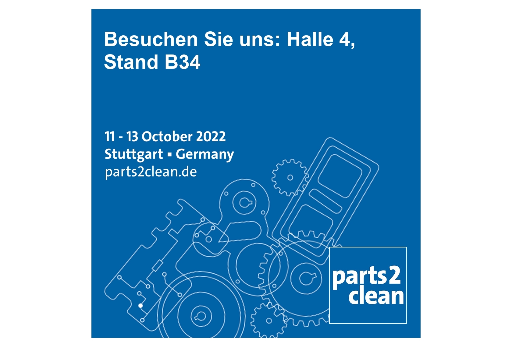 parts2clean 2022 in Germany CleanLasersysteme GmbH